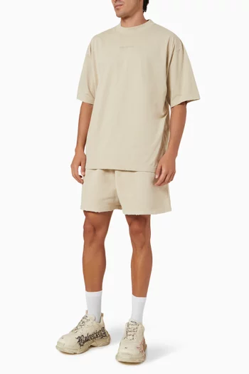 Balenciaga Back Sweat Shorts in Fleece