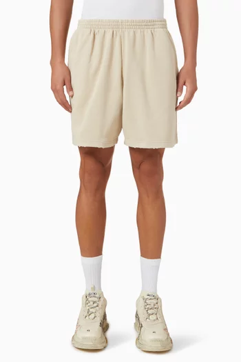 Balenciaga Back Sweat Shorts in Fleece
