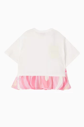Abstract Printed T-shirt