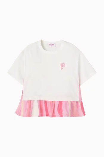 Abstract Printed T-shirt