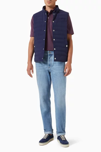 Polo Shirt in Cotton Piqué