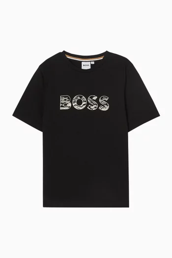 Logo T-shirt in Cotton