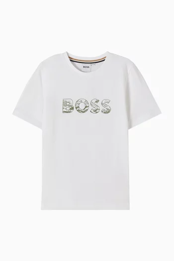 Logo T-shirt in Cotton