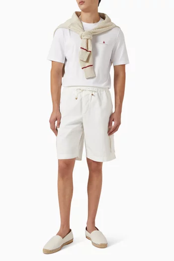 تي شيرت بطبعة قطن