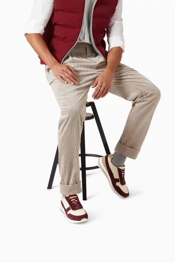 سنيكرز جلد وشمواه