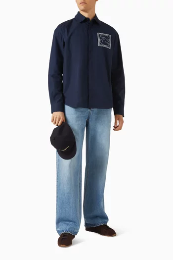 Le de Nîmes Droit Jeans in Denim