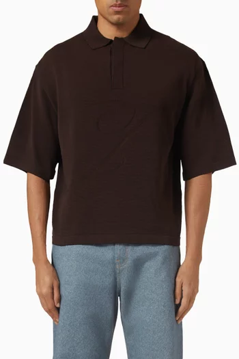 تي شيرت بولو لينو مزيج قطن