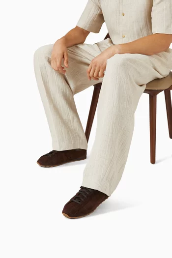 سنيكرز تنس شمواه بنقشة جلد التمساح