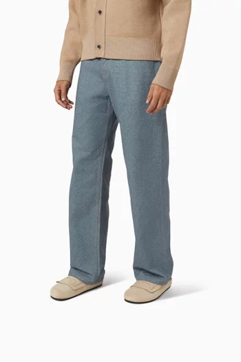 Les Mules Mocassins in Suede