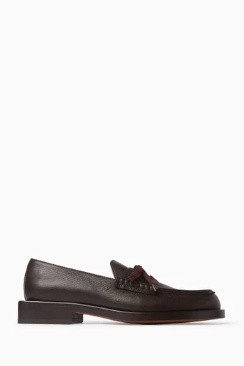 The Marino Loafers in Grained Leather