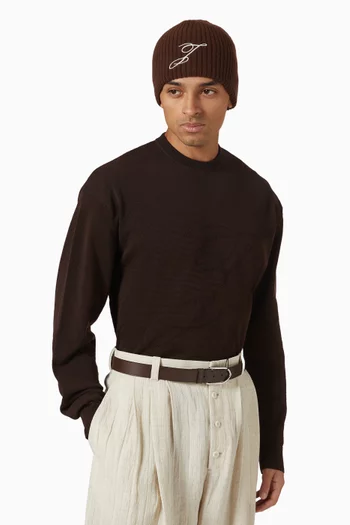 Le bonnet Espiral Beanie in Wool