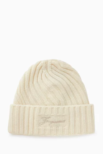Le Bonnet Tourni Beanie Hat in Wool