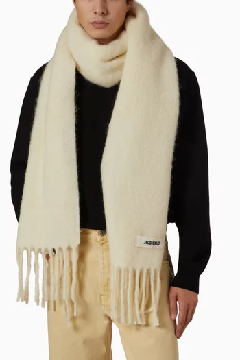 L'Echarpe Carro Scarf in Wool