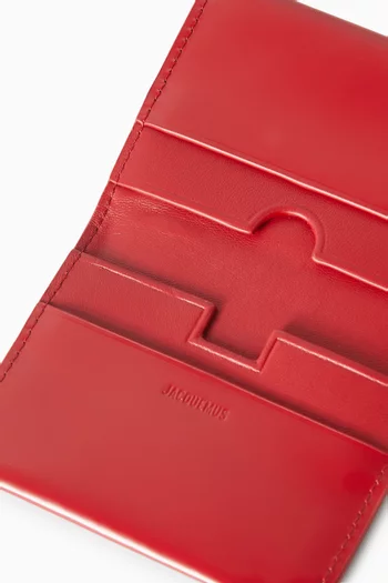 Le Porte Cartes Curvo Card Holder in Leather