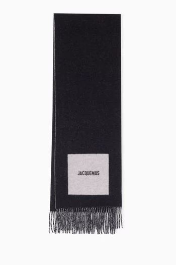 L'echappre Rond Carre Scarf in Wool