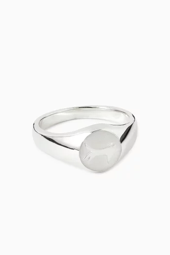 Wolf Ring in Sterling Silver