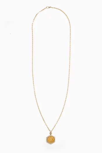 Ginea Diamond Necklace in 18kt Yellow Gold