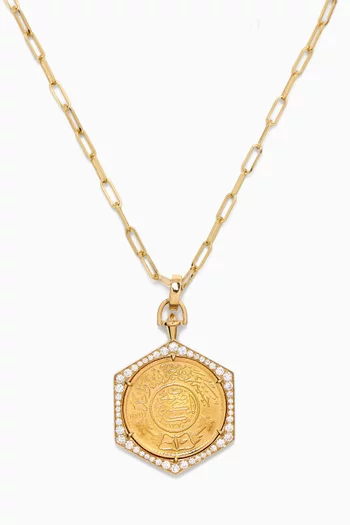 Ginea Diamond Necklace in 18kt Yellow Gold