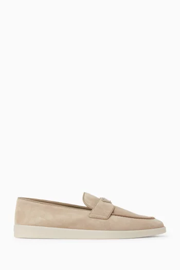 Loafers in Suede