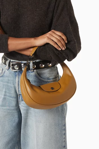 Small Le Pliage Xtra Hobo Bag in Leather