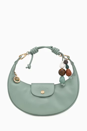Le Pliage Ceramique Xtra Hobo Bag in Leather