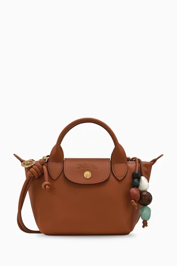 XS Le Pliage Ceramique Bag in Leather