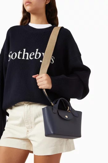 XS Épure Tote Bag in Leather