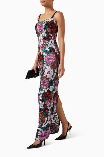 Dahlia Embellished Maxi Dress