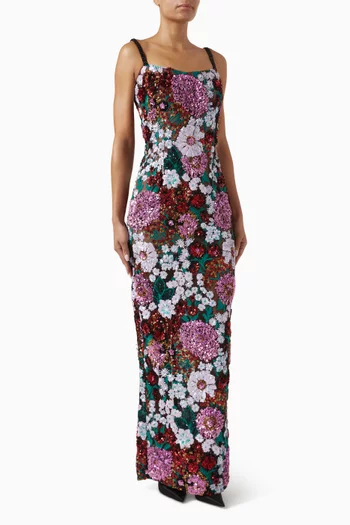 Dahlia Embellished Maxi Dress