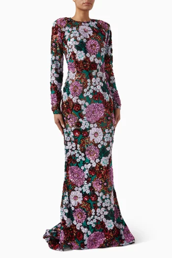 Delaney Embellished Gown