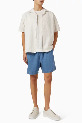 Kolben T-shirt in Pacific Linen
