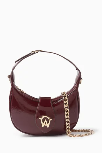 Mini Cupid Shoulder Bag in Patent Leather