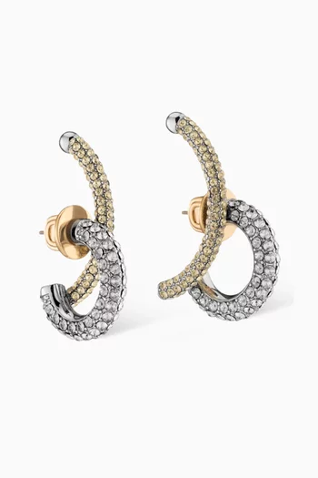 Marisa Pavé Earrings in 12kt Gold-plated Brass