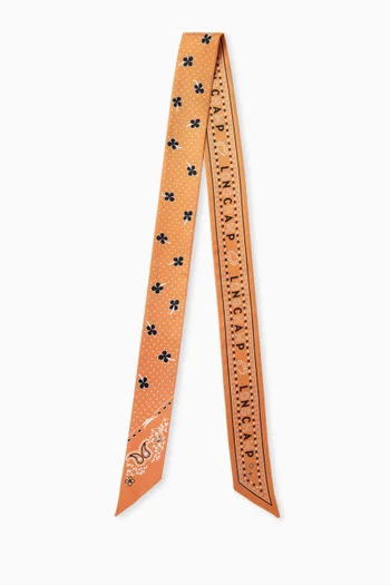 French Bandana Headband in Silk