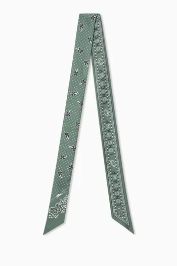 French Bandana Headband in Silk