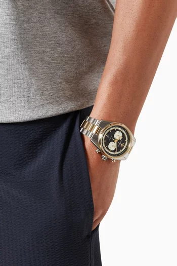 Racer Chronograph Stainless Steel Watch, 42mm