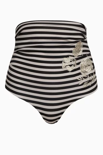 Morante Embroidered Bikini Briefs