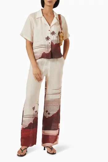 San Benito Pants in Linen