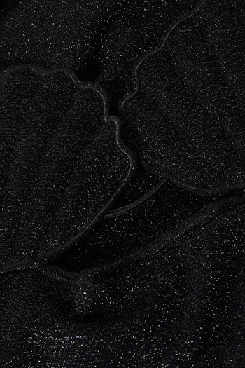 Lumiére Shell One-piece Swimsuit in Lurex