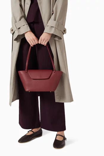 Courrier Tote Bag in Patent Leather