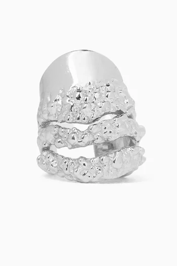 Elea Single Ear Cuff in 925 Sterling Silver