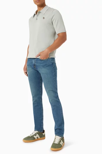 Tapered-fit Jeans in Stretch Denim