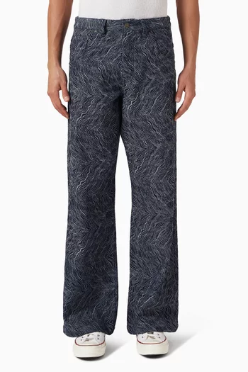 Wide-leg Jeans in Denim