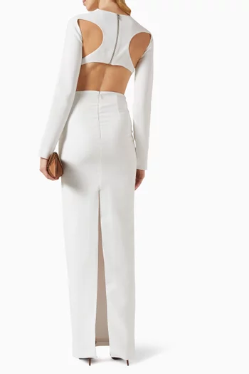 Back Cut-out Cropped Top