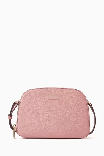 Serena Crossbody Bag in Pebbled Leather