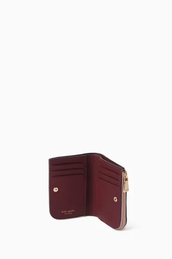 محفظة ديفن ثنائية الطي جلد