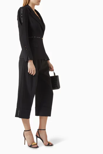 Tailored Jacket in Crepe