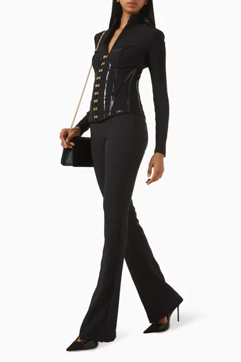 Bustier Slim-fit Pants