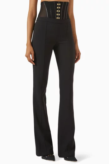 Bustier Slim-fit Pants