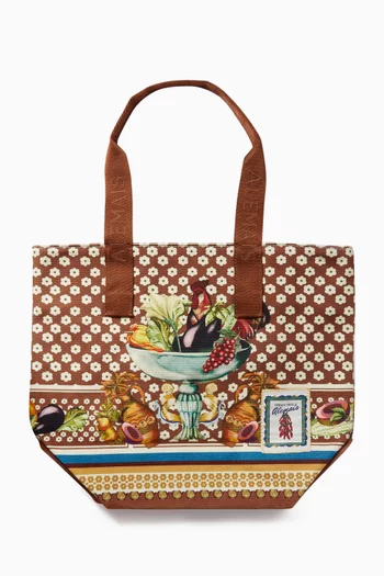 حقيبة يد بنقشة ميركادو قنب